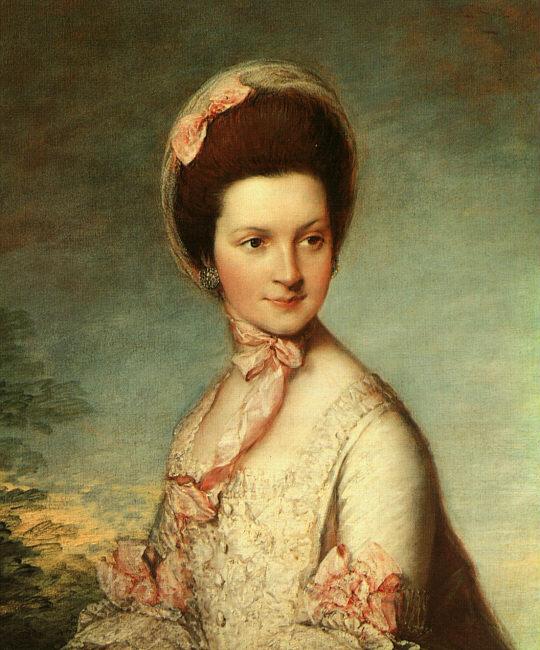 Thomas Gainsborough Portrait of Henrietta Vernon 10